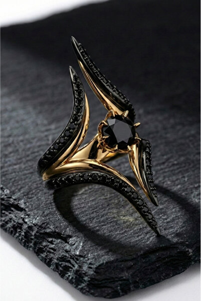 Shelby Silver MVZA Nocturne Ring 925 Ayar Gümüş Yüzük