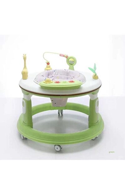 SMART CHILD مشاية أطفال دائرية مع ألعاب تفاعلية، تصميم مريح وآمن، مثالية للحر...