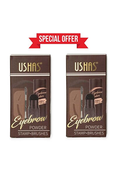 Ushas Duo Set – 2x Eyebrow Stamp, Perfect Daily Look