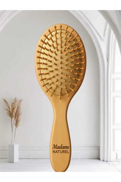 MADAMENATUREL AHŞAP BAMBU TARAK (ORTA BOY)%100 doğal