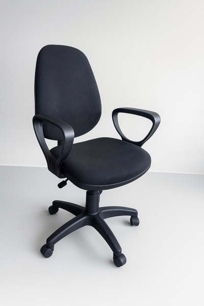 ChairLife DOLE , Siyah gövde/Siyah kumaş Ofis Büro Sekreter Çalışma Koltuğu S...