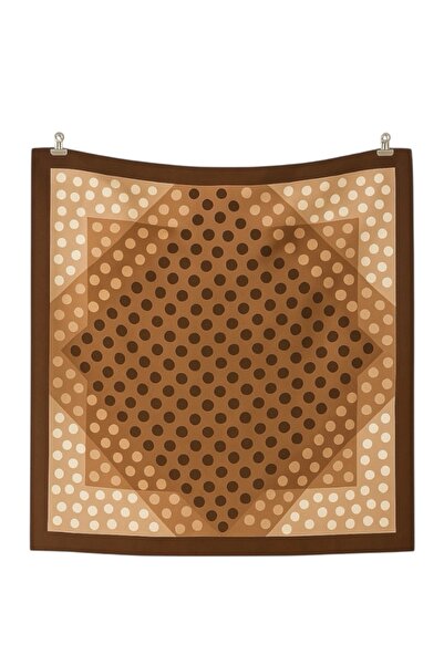 AGAPI Retro Brown Bandana Scarf