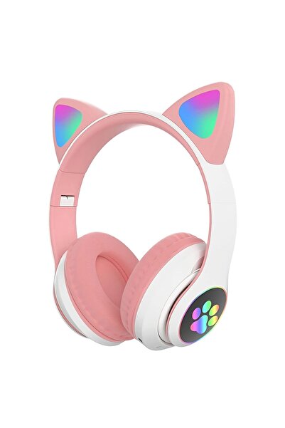 OEM Wireless cat ear headphones black/pink/turquoise