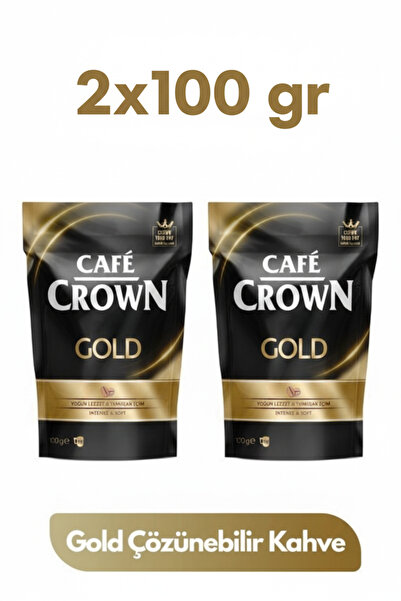 Cafe Crown Gold Granül Kahve 2x100 gr