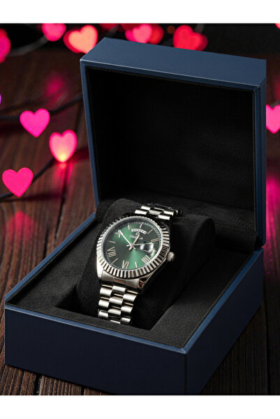 Coliseum Şık Tasarım Takvimli erkek saat