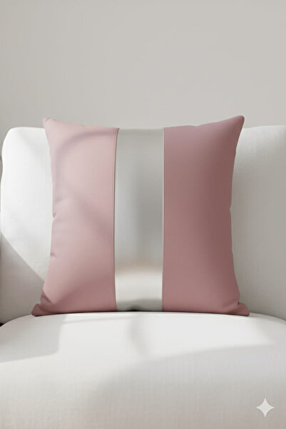 Nisahometeks Husă de pernă cu detalii argintii, rezistentă la pete, ștergabilă