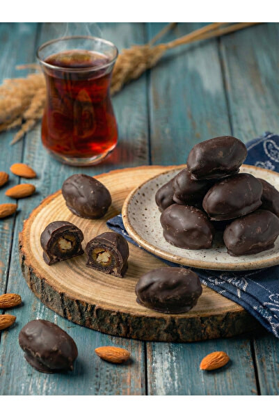 KÖKNAR BİTTER ÇİKOLATA KAPLI BADEMLİ HURMA 250 GR