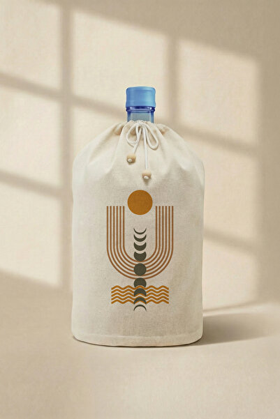 yibucraft حافظة زجاجة مطبوعة مجردة من مراحل القمر