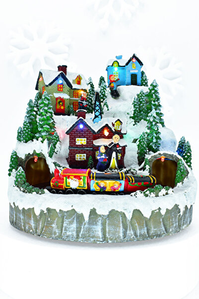 Waldern Premium Collection - Decorative Lighted Musical Snow Globe