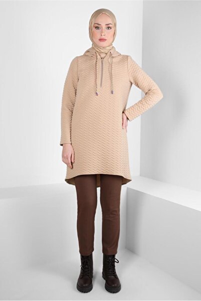 Alvina HOODED QUILTED TUNIC 44364