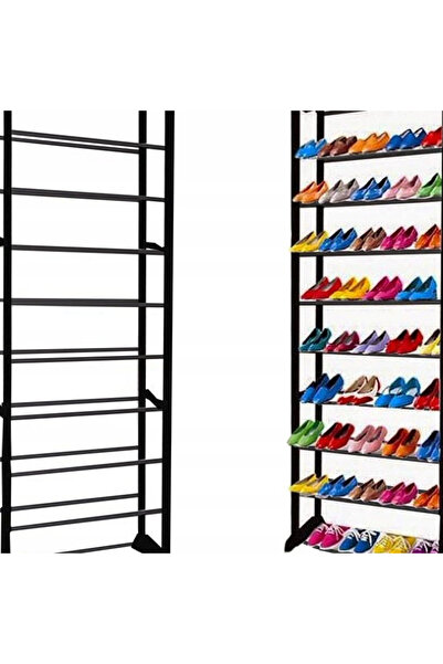 OEM Οργανωτής παπουτσιών, 10 επίπεδα, χωρητικότητας 30 ζευγαριών, ρυθμιζόμενο...