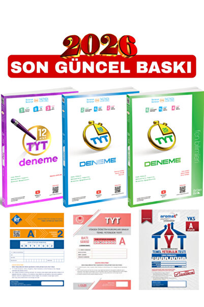 Üç Dört Beş Yayıncılık 3 4 5 Tyt Matematik-fen-türkçe Deneme