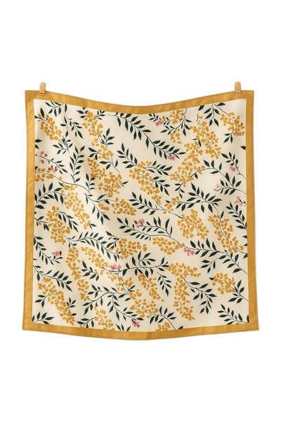 AGAPI وشاح باندانا منقوشة بالزهور