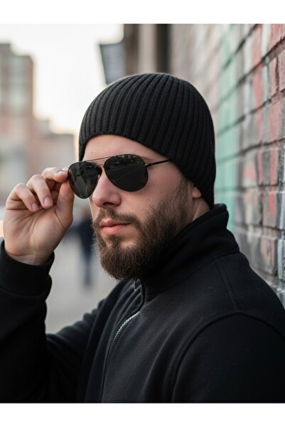 Algitsin O L A Beretă subțire din acril pentru bărbați+Fittili+Calitate supli...