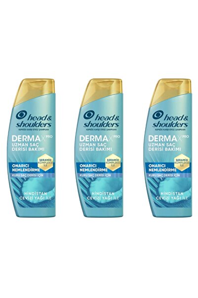 Head & Shoulders شامبو ديرماكس برو المرطب المضاد للقشرة للشعر الجاف × 3
