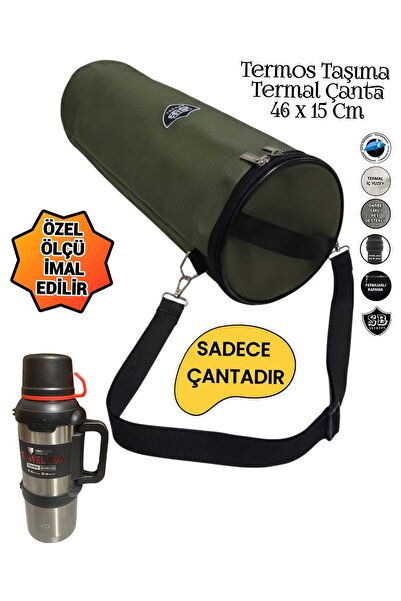 SEVBAGS BÜYÜK BOY TERMOS TAŞIMA ÇANTASI TERMAL FOLYOLU