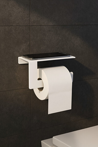 Grassi Vidalı-Metal 2'li Set 30cm Havlu Askılığı Ve Tuvalet Kağıdı Askılığı