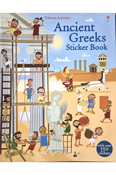 Usborne Publishing Ltd Βιβλίο αυτοκόλλητων Αρχαίων Έλληνων (Usborne Sticker B...