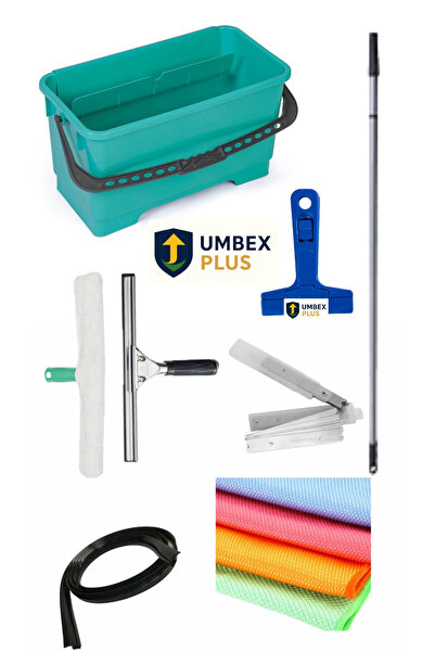 MCK Plus UMBEX Profesyonel Cam Temizleme Seti Camcı Kovası Cam Temizleme Tam Set