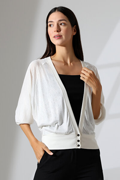 Şiir Cardigan și cardigan scurt pentru femei Vilnius, cu mâneci raglan, cu na...