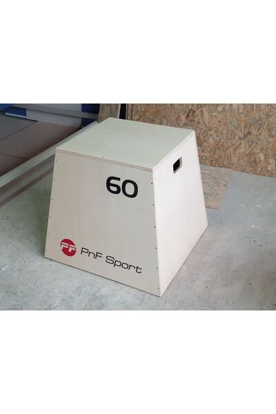 assa spor CRS-050 60 cm Ahşap Pliometrik Zıplama Kutusu (Plyo Box) – 18 mm – Montajlı Gönderim