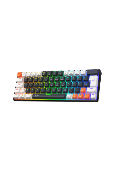 gameagle Neopulse Rainbow Kablolu TR Layout Mekanik Oyuncu Klavyesi Blue Switch