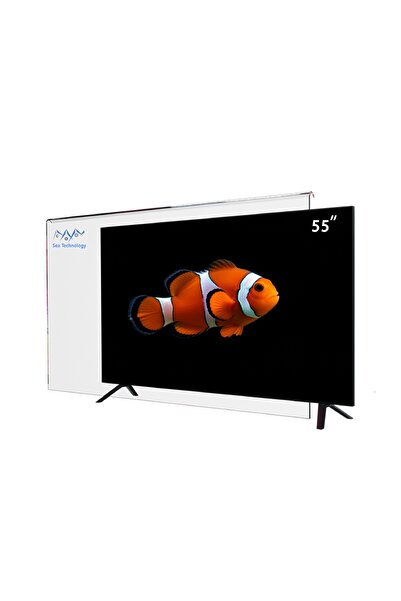 Sea Technology 55 inch TV screen protector, made of 3mm thick hard acrylic screen protector, blue light resistant