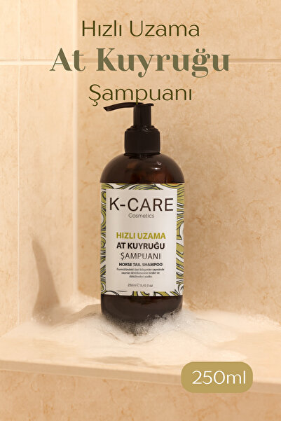 K K-CARE Cosmetics Hızlı Uzamaya Yardımcı At Kuyruğu Şampuan 250 ml