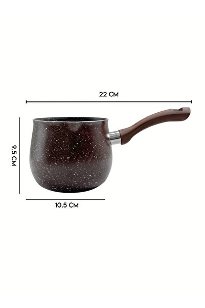 SUPPLIER Non-Stick Granite Tea & Coffee Pot - Marble Coating Milk Warmer