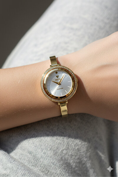 Fiesta Fs600943 Women's Wrist Watch with Steel Band