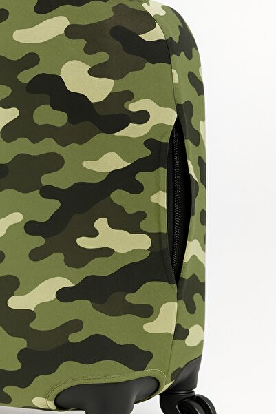 Trink Çanta Fabric Suitcase Cover and Luggage Cover (114-Camouflage)
