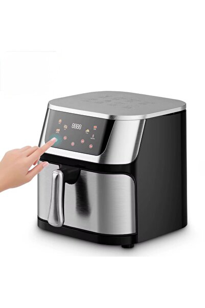 AT Performance AirFryer Friteuza Carne si Legume - Cuva 10L, 2400W, Digitala ...