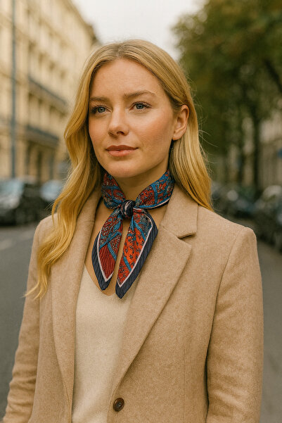 Saria Modd Piliseli Desen Bandana Fular