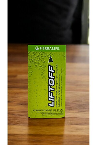 Herbalife Liftoff Limon Aromalı Efervesan Içecek 10 Tablet Takviye Edici Gıda