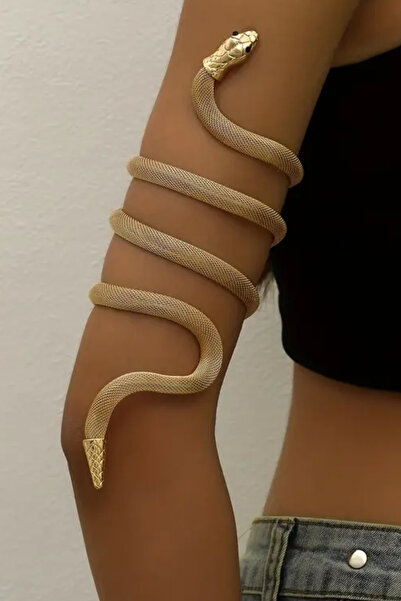 Sevil Gülgün Atelier Gold Arm Bracelet Belt Body Accessory