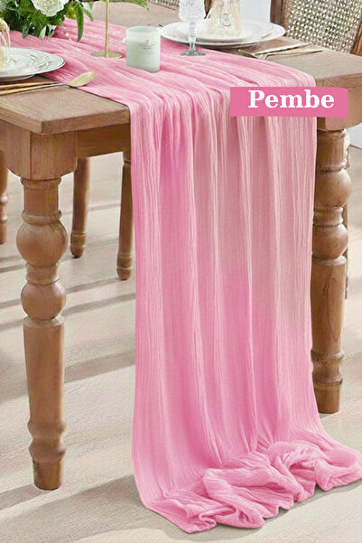 KAMİZ Bohem Runner Masa Örtüsü Modern Ev Dekoru Düğün Nişan Özel Gün Masa Ört...