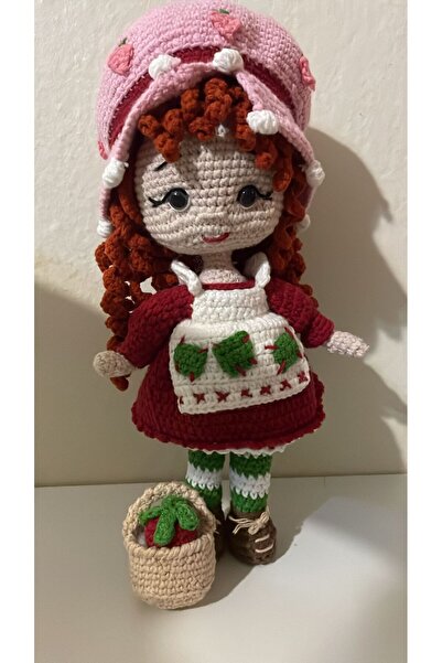 evim oyuncak dünyası Amigurumi çilek kız