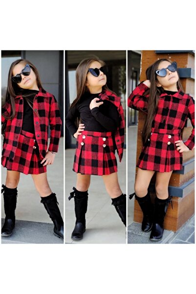 Burçak Butik سترة / تنورة / بادي مكون من 3 قطع