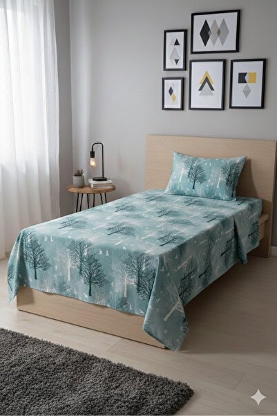 üntaş Single Elastic Unity Sheet and 1 Pillowcase