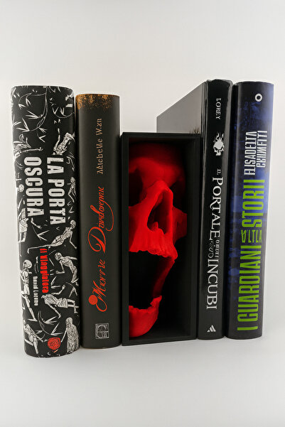 Original (OE) Decorative Accessory for the Library, Red Skull