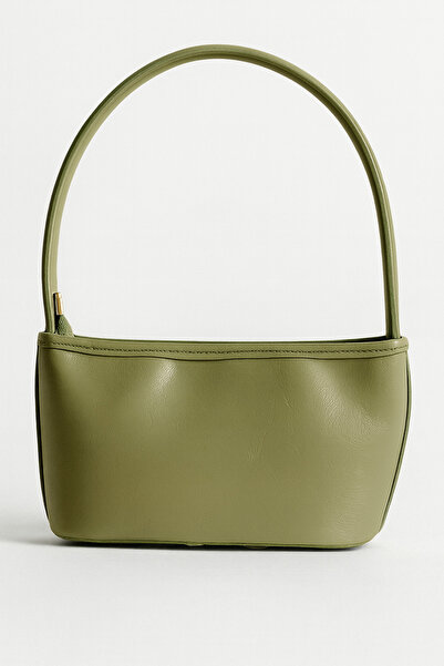 Aura Collection Online ✨   حقيبة كتف أوبيا مينت جرين، جلد صناعي، 25x8x13 سم ✨