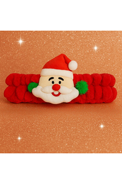 Lilalola Yılbaşı Peluş Saç Bandana Noel Baba Temalı | Çocuk & Genç
