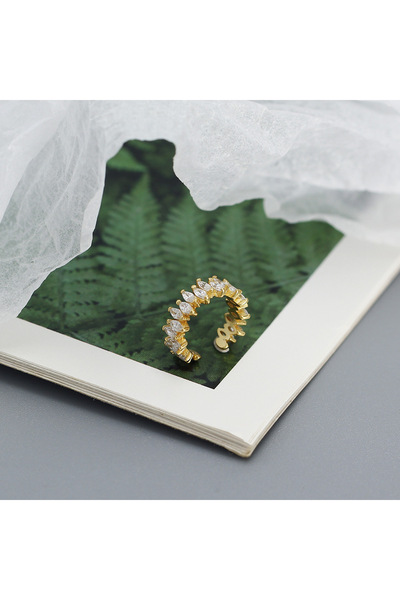 Ayla Ear Cuff Earring Crystal