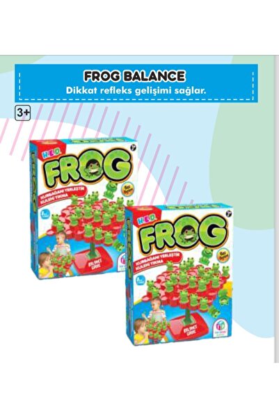 ARK COLLECTION Frog Balance Kurbaga Denge Çocuk Eğitici Kurbaga Agacı Oyunu