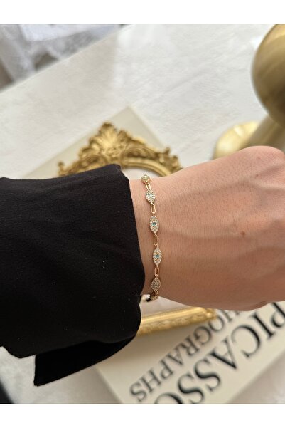 HOUSEKİ سوار العين الزرقاء المزخرف بالحجر الأزرق