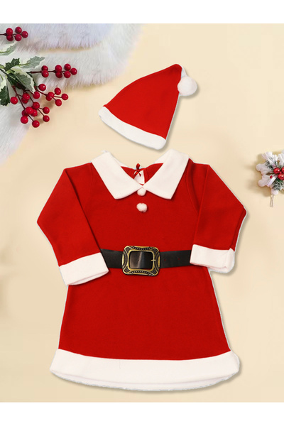 RebelBeBe Santa Claus Dress - Hat and Belt