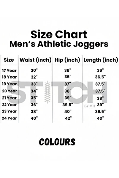 STITCH by MH Men's Slim-Fit Chinos with Graphic Patch Details