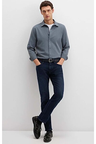 Mavi M0035187841 Marcus Premium Blue Ink Blue Jean Παντελόνι Ανδρικό Τζιν Παντελόνι ΣΚΟΥΡΟ ΜΠΛΕ