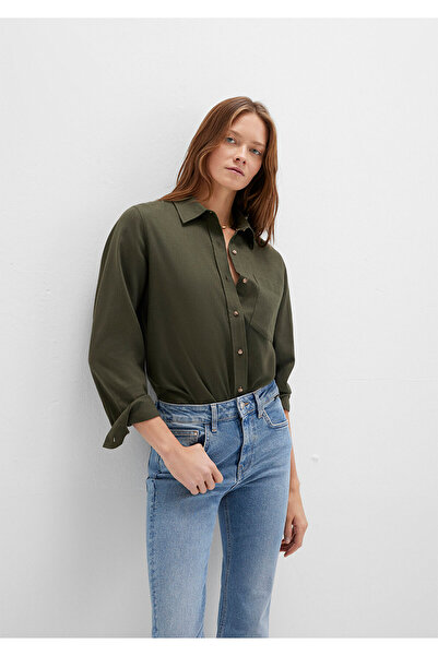 Mavi Green Shirt Regular Fit / Regular Cut 1211285-71545