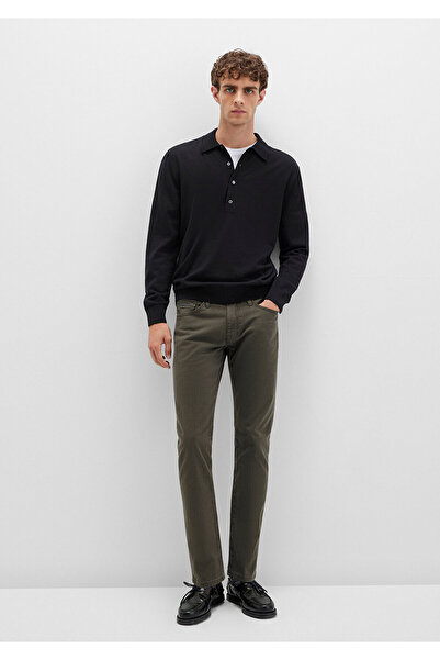 Mavi Παντελόνι Jake Black σε σκούρο πράσινο γκαμπαρντίνα 0042290685